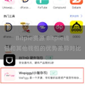 Bitpie资源 Bitpie钱包和其他钱包的优势差异对比