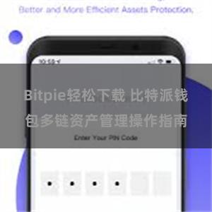 Bitpie轻松下载 比特派钱包多链资产管理操作指南