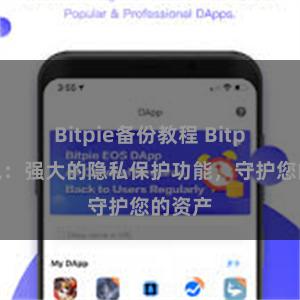 Bitpie备份教程 Bitpie钱包：强大的隐私保护功能，守护您的资产