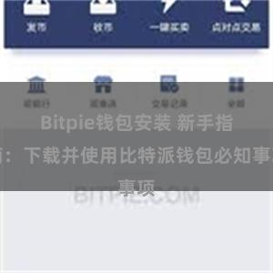 Bitpie钱包安装 新手指南：下载并使用比特派钱包必知事项