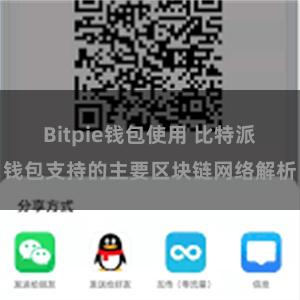 Bitpie钱包使用 比特派钱包支持的主要区块链网络解析