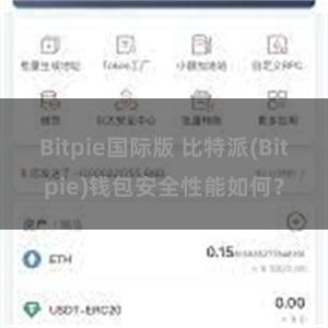 Bitpie国际版 比特派(Bitpie)钱包安全性能如何？