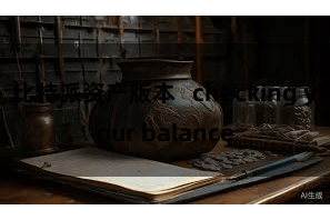 比特派资产版本   checking your balance